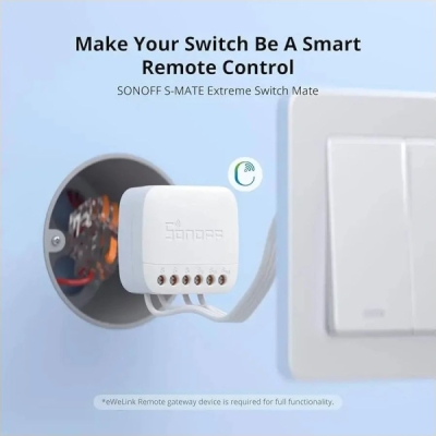 SONOFF S-MATE2 Extreme Switch Mate, RF bateriový ovládací modul