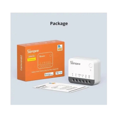 SONOFF ZBMINIR2 Extreme Zigbee Smart Spínač (Vyžaduje Neutrální Vodič)