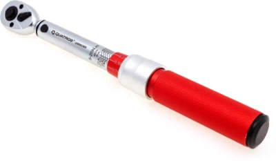 Momentový klíč 1/4" 5-25 Nm, zvýšená přesnost 3 %, s certifikátem - QUATROS QS59025