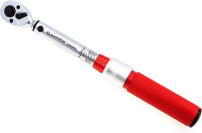 Momentový klíč 1/4" 5-25 Nm, zvýšená přesnost 3 %, s certifikátem - QUATROS QS59025