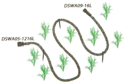 Zahradní zavlažovací kapací hadice 15m 1/2" AQUA-DROP BRADAS WAD1/2015