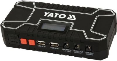Yato YT-83082 startovací zdroj a powerbanka s LCD displejem