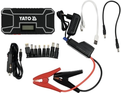 Yato YT-83082 startovací zdroj a powerbanka s LCD displejem