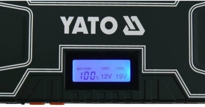 Yato YT-83082 startovací zdroj a powerbanka s LCD displejem