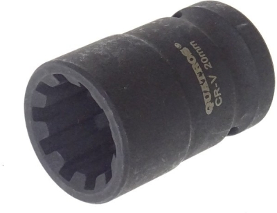 Klíč - nástrčná hlavice 1/2" 20 mm, 10hranná, na brzdy AUDI, PORSCHE - QUATROS QS70020