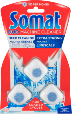 Somat Duo čistič myčky na nádobí 3 x 19 g