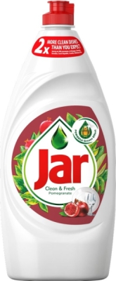 Jar Clean & Fresh Pomegranate prostředek na ruční mytí nádobí 900 ml