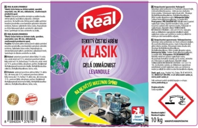 Real KLASIK 600g Levandule, čistící krém