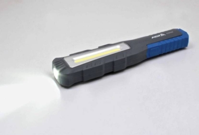 Dílenská montážní lampa, COB LED, 800 lm, nabíjecí, s magnety a háčky - ASTA A-GAL99