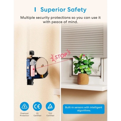 Meross Matter Smart Wi-Fi - navíječ pásu na rolety (MRS200MA)