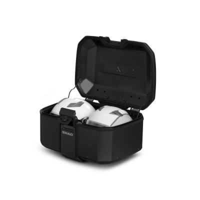 Vrchní hliníkový kufr na motorku SHAD Terra TR55 D0TR55200B PURE BLACK