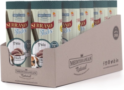 Serrano Dog Sticks Duck, tyčinka 16 x 12 g