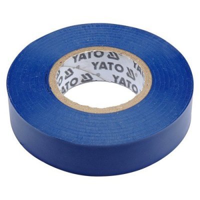 Yato Izolační páska elektrikářská PVC 15mm / 20m modrá