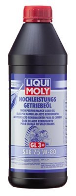 Převodový olej Liqui Moly Hochleistungs-Getriebeöl (GL3+) 75W-80, 1L
