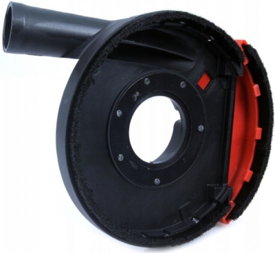 Odsávací kryt s kartáčovým věncem pro úhlové brusky 115-125mm MAR-POL M04100