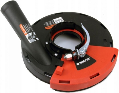 Odsávací kryt s kartáčovým věncem pro úhlové brusky 115-125mm MAR-POL M04100