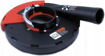 Odsávací kryt s kartáčovým věncem pro úhlové brusky 115-125mm MAR-POL M04100