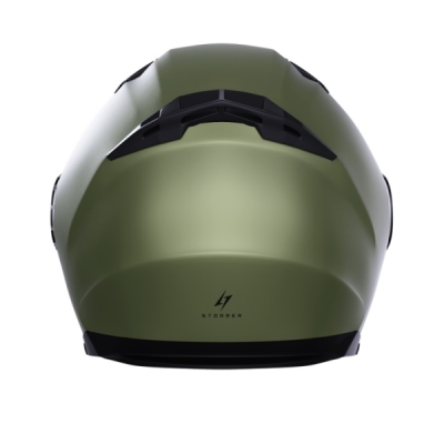 Open face helmet STORMER 408-F01-A05-08 RIVAL kaki matt S