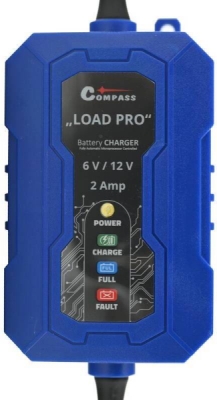 Compass nabíječka akumulátoru LOAD PRO 2Amp 6/12V