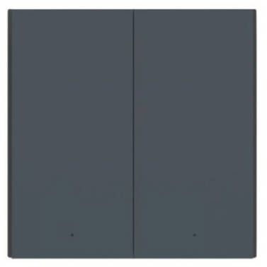 AQARA Smart Wall Switch H1 EU (WITH NEUTRAL) - vypínač s dvojitým relé s neutrálem, šedá