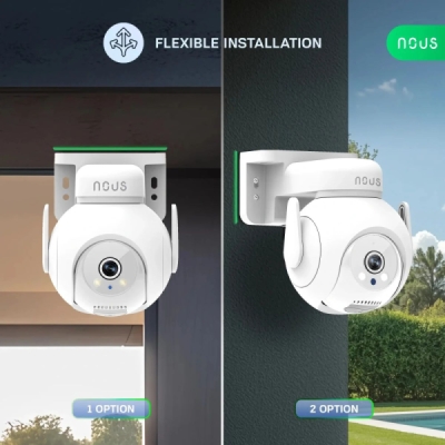 Nous W8 WiFi Smart PTZ Venkovní IP Kamera 3MP Tuya