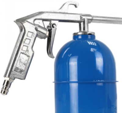 Pneu mycí, mazací pistole s dolní nádrží 650ml, 1/4" MAR-POL M80715