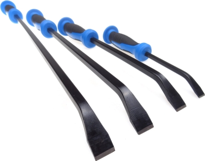Montážní páky úderové, nástroje pro páčení a údery, sada 4 kusů 20-60 cm - QUATROS QS14249