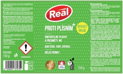 Real proti plísním plus 550g