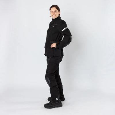 Dámské kalhoty s laminovanou membránou iXS X2-015605-003-DXL VENTURE-STX 1.0 X2-015605 černý DXL