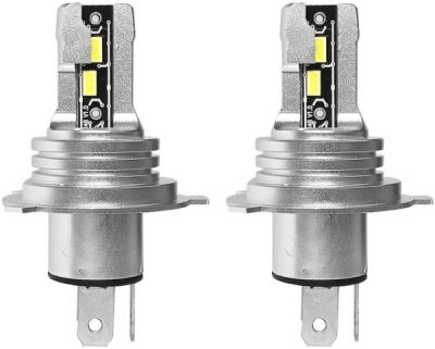 Compass žárovka LED CSP chip 12V H4 2ks