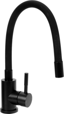 Baterie dřezová BLACK FLEXIBLE černá Fala TO-75775