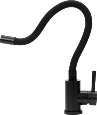 Baterie dřezová BLACK FLEXIBLE černá Fala TO-75775