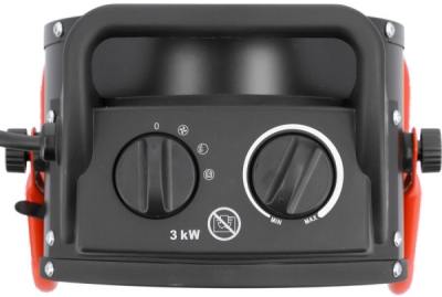 Yato YT-99705 elektrická topná jednotka PTC 3 kW, 230 V, pro místnosti do 30 m²