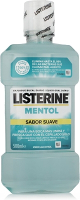 Listerine Mouthwash Mentol - Zero Alcohol 500 ml