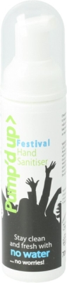 Pump'd Up Festival dezinfekční antibakteriální pěna na ruce 70 ml