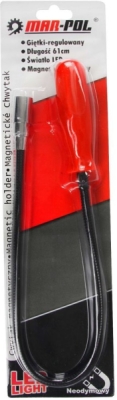 Magnetický držák 61cm, ohebný s LED světlem MAR-POL