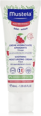Mustela Bébé Soothing Moisturizing Face Cream 40 ml