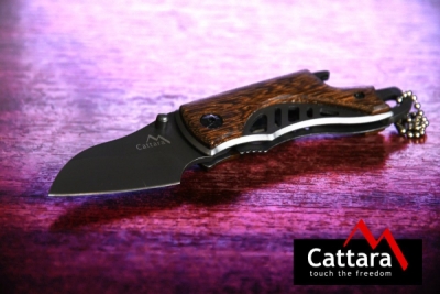 Nôž skladací RIB s poistkou 14cm Cattara 13228