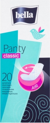 Bella vložky panty slip classic 20 ks