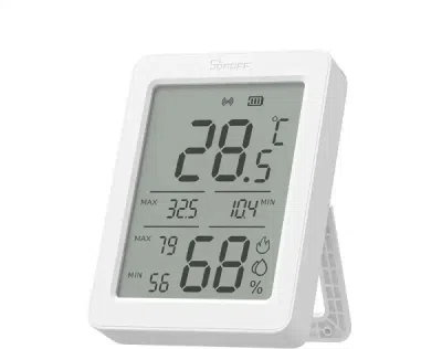 SONOFF SNZB-02DR2 AirGuard TH 3,6" LCD Zigbee senzor teploty a vlhkosti