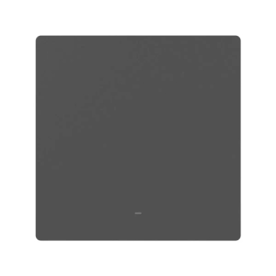 SONOFF SwitchMan Chytrý Nástěnný Vypínač M5 Matter, 1-tlačítko, 86 mm (EU typ), Tmavě šedý