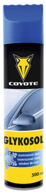 Coyote Glykosol rozmrazovač skel se škrabkou, 300ml - bazar