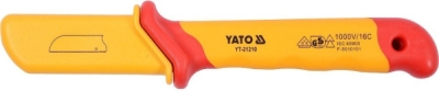 Yato izolovaný nůž elektrikářský 50 x 180 mm VDE - YT-21210