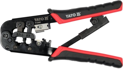 Yato kleště konektorové 190 mm RJ45/RJ11 - YT-22442