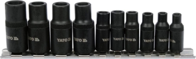 Yato nástavce pro závitníky 1/4"; 3/8" - YT-29280
