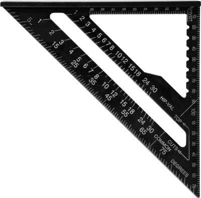 Yato tesařský trojúhelník hliníkový 180mm - YT-70786