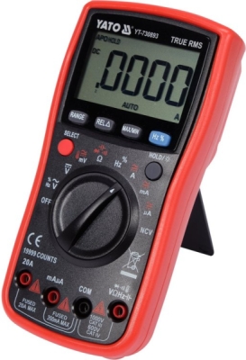 Yato multimetr digitální TRUE RMS, LCD - YT-730893