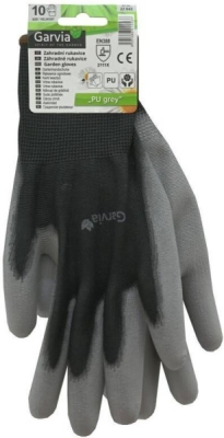 Rukavice zahradní vel. 10 PU grey Garvia 22043