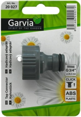 Adaptér hadicový s vnitřním závitem 3/4" Garvia 20027
