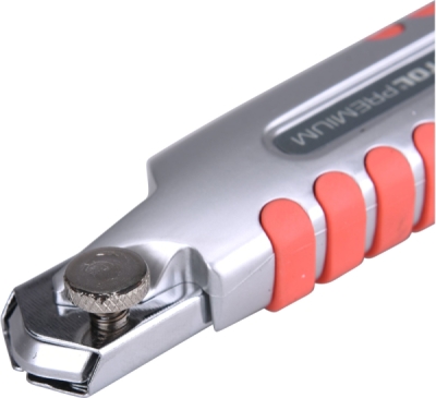 Nůž ulamovací s kovovou výztuhou, zásobník, 18mm Auto-lock EXTOL PREMIUM